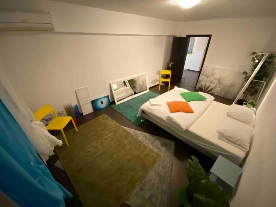Green Apartment 43 Bukarest Exteriör bild
